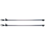 Bimini Support Poles Adjustable 28" to 48"